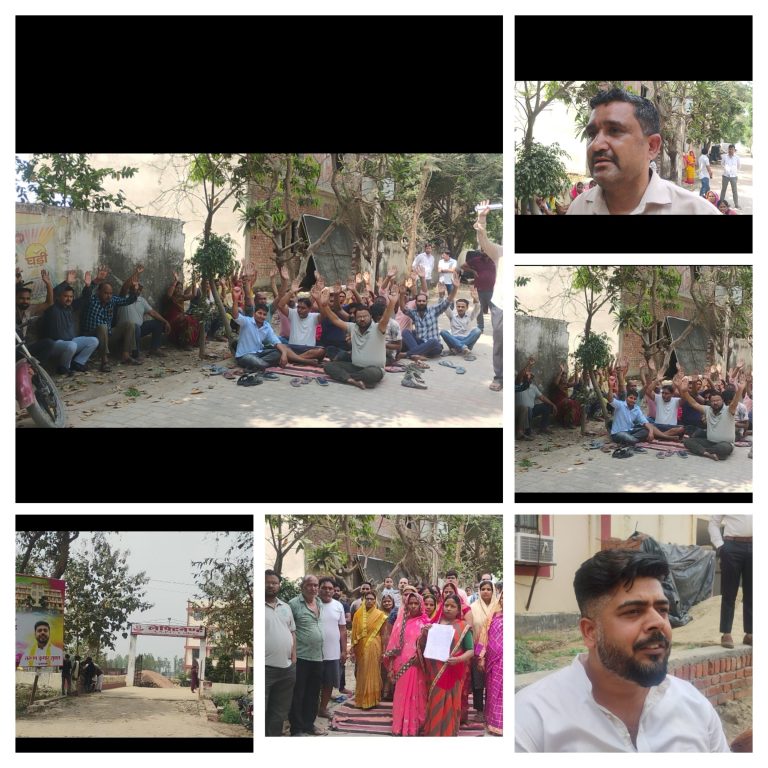 फतेहपुर बाराबंकी में रास्ते को लेकर विवाद तेज, स्कूल प्रबंधन पर अवैध कब्जे का आरोप