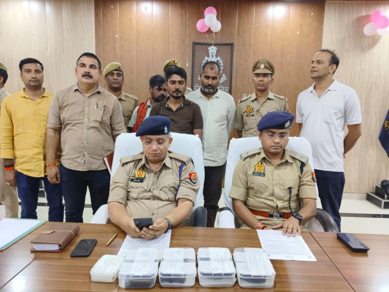 मिर्जापुर: ₹5 करोड़ के MDMA ड्रग्स के साथ 3 तस्कर गिरफ्तार, कछवां पुलिस की बड़ी कार्रवाई