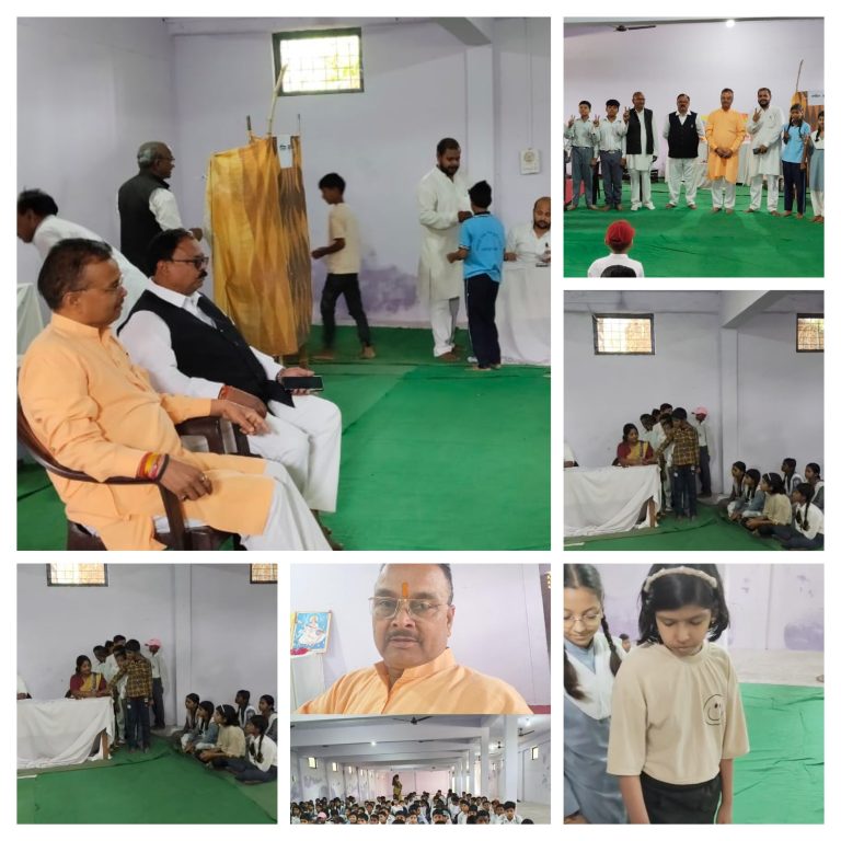लोकतन्त्र का उत्सव: छात्र संसद चुनाव सम्पन्न विद्यार्थियों ने बढ़-चढ़कर हिस्सा