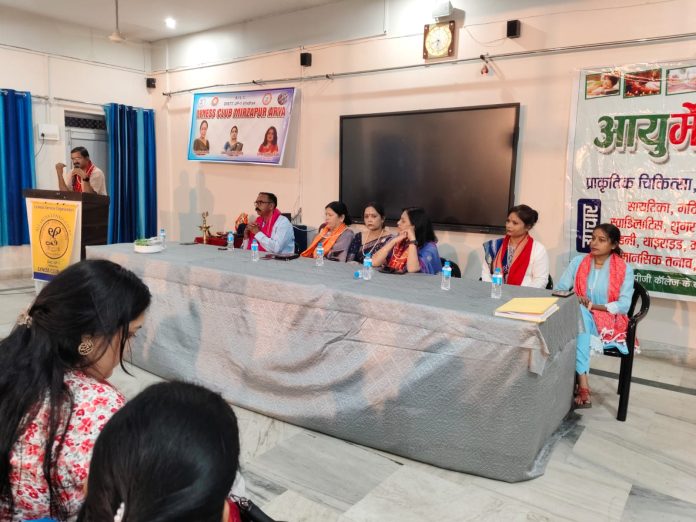 A free camp was organised by Linesh Club at Mirzapur Play School.