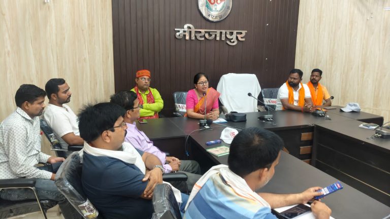 विंध्य स्वर संध्या कार्यक्रम को लेकर प्रो. नम्रता मिश्रा ने की प्रेस वार्ता