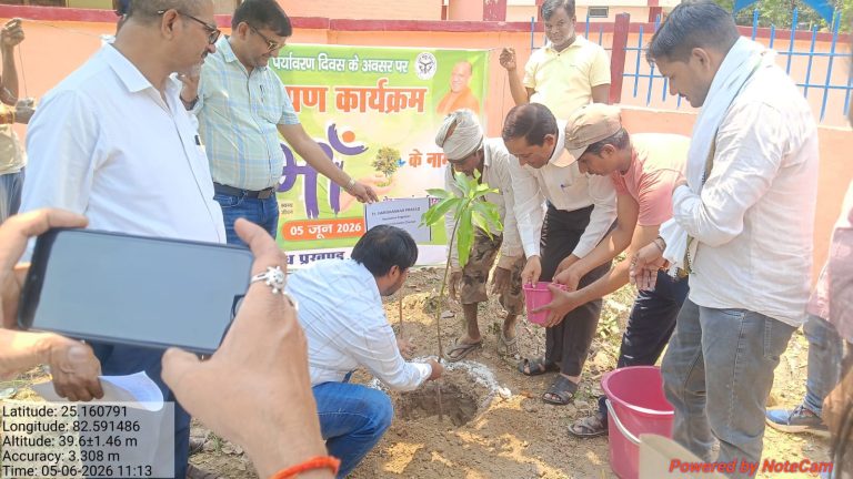 हरियाली का संदेश लेकर मैदान में उतरे सिंचाई विभाग के अधिकारी