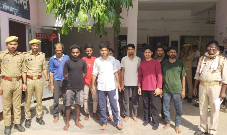 अपराधियों पर मीरजापुर पुलिस का शिकंजा, 12 घंटे में 73 आरोपी दबोचे गए