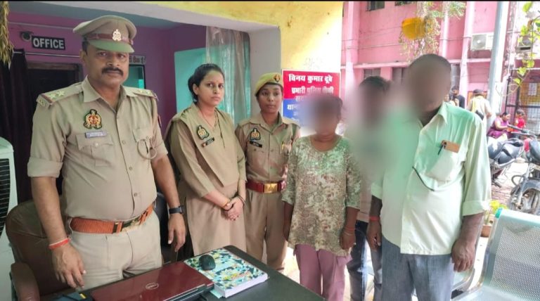 मिर्जापुर में मिली रॉबर्ट्सगंज से लापता किशोरी, पुलिस ने सकुशल परिजनों को सौंपा